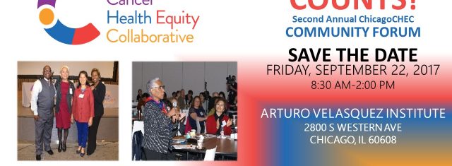 Second Annual ChicagoCHEC Community Forum - flyer