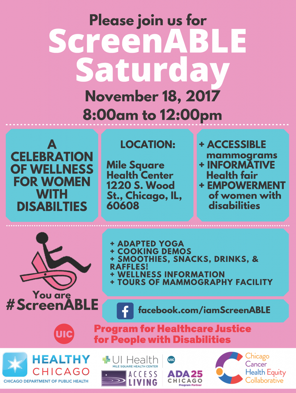 ScreenABLE Saturday - ChicagoCHEC